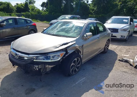 2017 Honda Accord Ex-L из США, поврежденный, VIN 1HGCR2F85HA224254